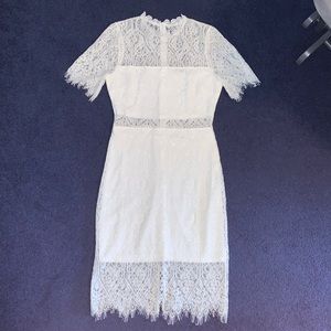 Lulu’s White Lace Dress